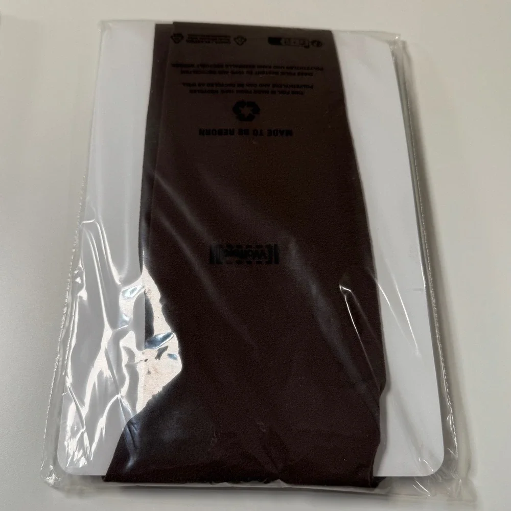 Wolford Fatal High Waist Tights Womens Medium Umber Brown 50 Den Sculpting New